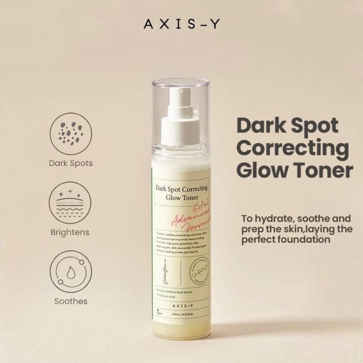 Axis~Y Dark Spot Correcting Glow Toner